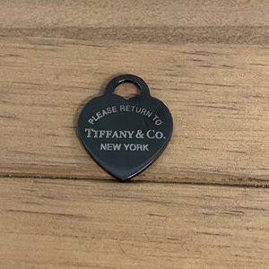 Black Return to Tiffany & Co charm